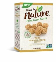 Back to Nature Cookies, Mini Golden Crème, 6 Oz - £9.38 GBP