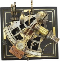 Brass Sextant with Box J. Scott London , Nautical Maritime Gift, Navigat... - £75.31 GBP