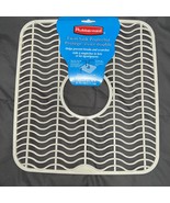 Vintage 2000 Rubbermaid Rubber Sink Protector Mat #1295 Beige 11.5” x 12... - €38,52 EUR