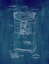 Fruit Juicer Patent Print - Midnight Blue - £6.40 GBP+