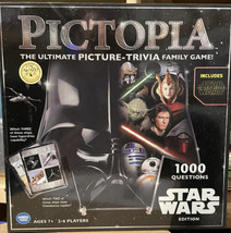 NEW - Pictopia Star Wars Edition The Ultimate Picture-Trivia Family Game... - $10.44