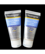 Neutrogena Sport Face Oil-Free Sunscreen Lotion SPF 70+ (2.5 Fl Oz) - 2 ... - $16.99