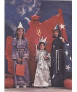 Childs Devil Wizard Princess Statue Of Liberty Halloween Costume Sew Pat... - £7.85 GBP
