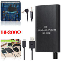 Mini Hifi Headphone Amplifier Portable Earphone Amp 3.5Mm With Audio Usb... - $27.54