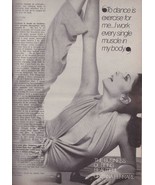 1979 Halston Clipping Harpers Bazaar Vintage Magazine Cristina Ferrare 1... - $18.51