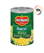 12x Cans Del Monte Fresh Cut Golden Sweet Whole Kernel Corn | 15oz | - £35.90 GBP