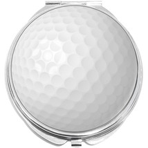 Golf Ball Pattern Compact with Mirrors - Perfect for your Pocket or Purse - $11.76