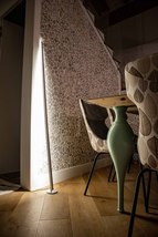 Minimalist Contemporary Design Floor Lamp, Hand Made by Tommaso Cristofaro - $350.00