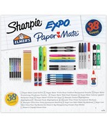 School Supply Variety Pack, 38 Count, With Sharpie, Expo, Paper Mate,, A... - £29.09 GBP