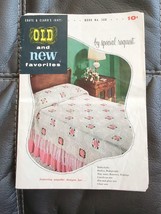 Coats And Clarks Book No 308 Old And New Crochet Booklet 1954 Vintage - $8.54