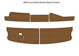 2004 Cruiser Yachts 38 Swim Platform Transom Pad Boat EVA Foam Teak Deck... - $787.00