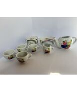 Vintage Childs Porcelain Tea Set 23 Pcs. Frantz Toys. P177 - $31.50