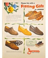 FITTING GIFT - JARMAN SHOES FOR MEN - Christmas Gift  -1961 Vintage Prin... - $210.32 MXN