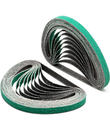 1/2&quot; X 18&quot; Zirconia Sanding Belts for Belt Sander, 40 Grit 1/2 X 18 Inch... - $25.39