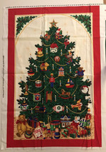 Vintage VIP Cranston Toyland Advent Calendar Panel Christmas Tree Ornaments USA - £25.94 GBP