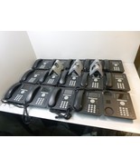 Lot of 15 AVAYA 9611G IP Digital Telephones, 14 Headsets 3 desk stands - $131.73 CAD
