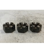 3 Qty of Hex Castle Spindle Slotted Nuts 39mm ID, 68mm Wide, 43mm Height... - $749.92 MXN