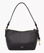 Fossil Julianna Mini Hobo Shoulder Bag Black Leather Purse SHB3076001  $180 FS - £70.45 GBP