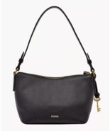 Fossil Julianna Mini Hobo Shoulder Bag Black Leather Purse SHB3076001  $... - £70.04 GBP