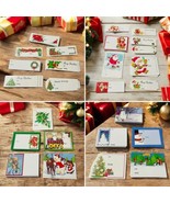 Huge 436 Vintage Kitschy Sweet Christmas Gift Tags Holiday Packaging Unused - $33.17 CAD