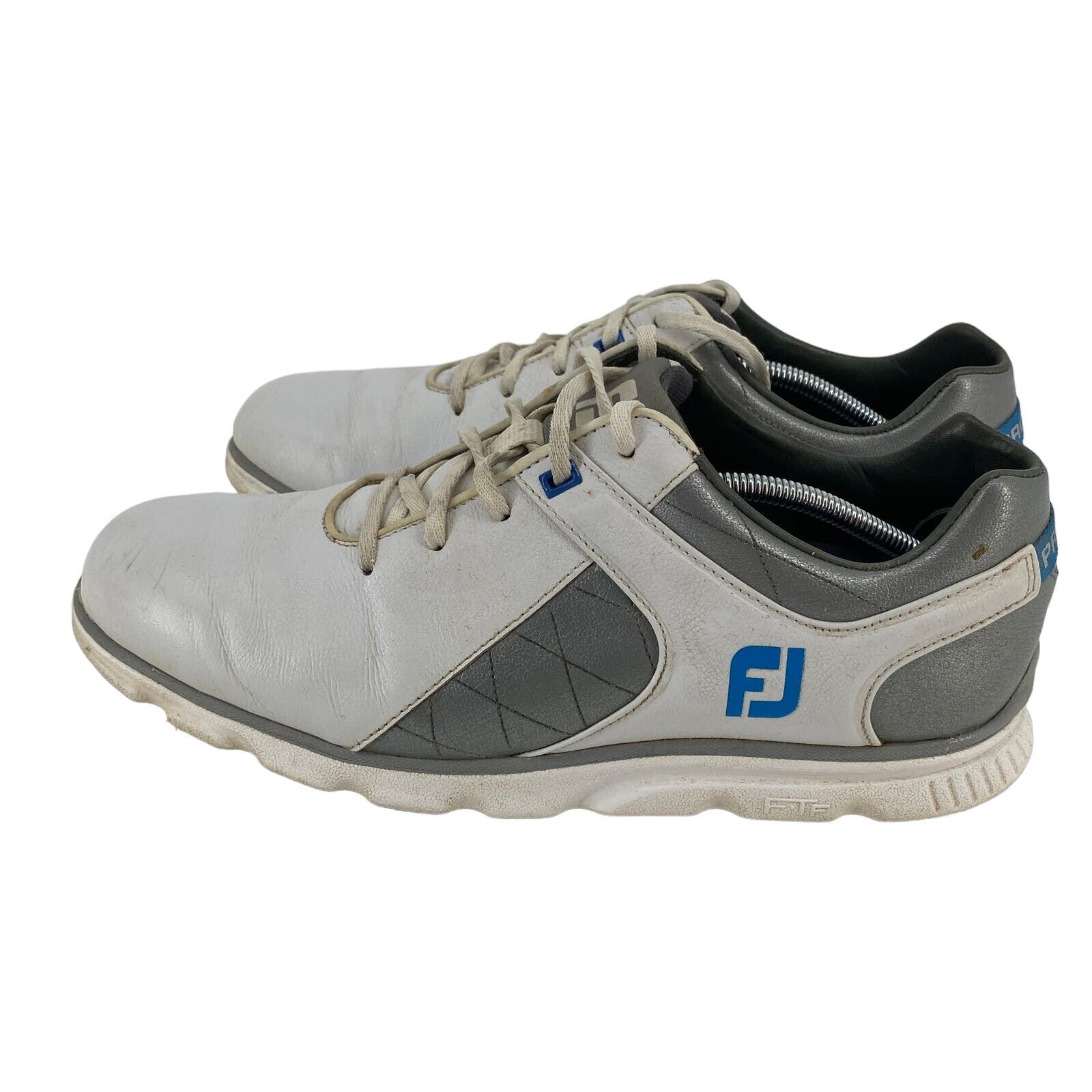 Footjoy Pro SL Men 9.5M White Silver Spikeless Waterproof golf shoes 53266 Item image 2