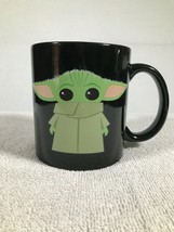 Star Wars Baby Yoda Grogu 20oz Ceramic Black Coffee/Tea Mug Gift NEW - £7.38 GBP
