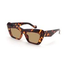 Vision Retro Vintage Cateye Square Sunglasses Plastic Frame 90S Sunglasses Styli - £25.65 GBP