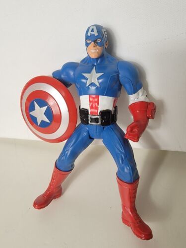 Captain America 2012 Hasbro Action Figure 6” ~ Marvel Avengers MCU Steve Rogers - $19.60