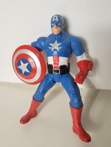 Captain America 2012 Hasbro Action Figure 6” ~ Marvel Avengers MCU Steve... - £15.37 GBP