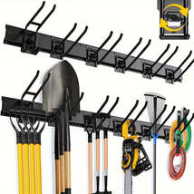 48&quot; Heavy-Duty Wall Mount Garage Tool Organizer with Adjustable Swivel H... - $50.49