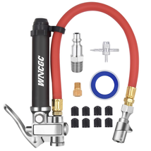 10-120 PSI Tire Inflator Gauge with Lock on Air Chuck and 12&quot; Air Hose, ... - €33,23 EUR