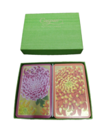 Game Cards Vintage Caspari Playing Cards Chrysanthemums - £9.86 GBP