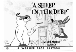 Warner Bros. &quot;Sheep in the Deep&quot; Ralph &amp; Sam Sheepdog Animation Giclee Gift - £195.27 GBP
