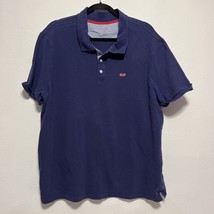 Vineyard Vines Target Girls Navy Blue Polo Shirt Size XXL 2XL - £12.32 GBP
