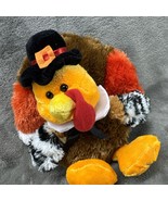 Russ Berrie Turkey Shining Stars Holiday Farm Stuffed Animal Plush Toy 8&quot; - $34.17 CAD