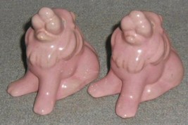 1930s-40s Sorcha Boru - Claire Stewart FIGURAL LIONS SALT PEPPER SET Cal... - $69.29