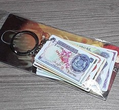 Singapore Currency Replica Keyring Keychain Purse Charm NEW - £6.23 GBP