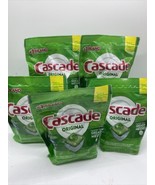 (5) Cascade Dishwasher Detergent Pods Complete Fresh Scent Action 15 Cou... - $27.52 CAD