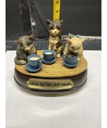 Vintage Lefton Victorian Cats of Royal Castle “Good To The Last Drop” Mu... - £15.73 GBP