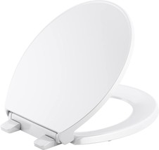 Round, White Border Toilet Seats From Kohler Are Model Number K-24494-A-0. - £45.65 GBP