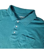 Croft &amp; Barrow Men&#39;s Signature Polo Shirt Size Large Dark Green Short Sl... - $529.52 MXN