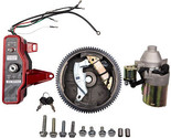 Electric Start Kit Starter Motor Flywheel On/Off Switch For Honda Gx160 ... - £52.95 GBP