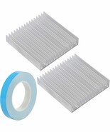 A 20Mm X 25M Double-Sided Adhesive Thermal Tape And 16 Heatsinks, Pc. Co... - $31.94