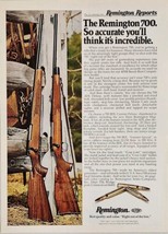 1977 Print Ad Remington 700 Bolt Action Rifles Made in Bridgeport,Connecticut - $17.65