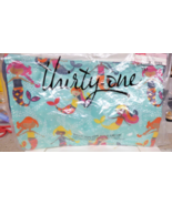 Thirty-One 31 Cinch Sac AG42 Mermaid Lagoon new in package Back pack dra... - $26.95