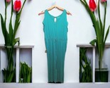 Soft Surroundings Women&#39;s Green Jumpsuit Size 1X (18/20W) Stretch-Smocke... - £30.25 GBP
