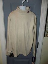 Kitestrings Oatmeal W/Embroidered Fox Turtle Neck Shirt Size 12 Boy&#39;s NE... - £15.50 GBP