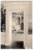 Entrance To Hall And Dining Room William Pynchon Memorial Massachusetts Postcard - £5.48 GBP