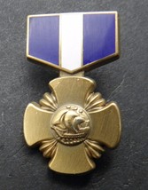 Navy Cross Combat Veteran Valor Mini Medal Lapel Pin Badge 1.1 Inches - £4.45 GBP