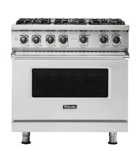 Viking 36&quot; Professional 5 Series Stainless Gas Sealed Burner Range VGR5366BSS - £3,597.10 GBP